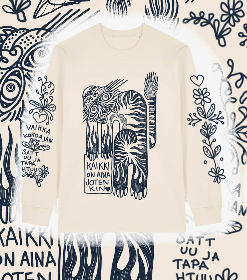 Kaikki on aina jotenkin 2.0 - unisex long sleeve