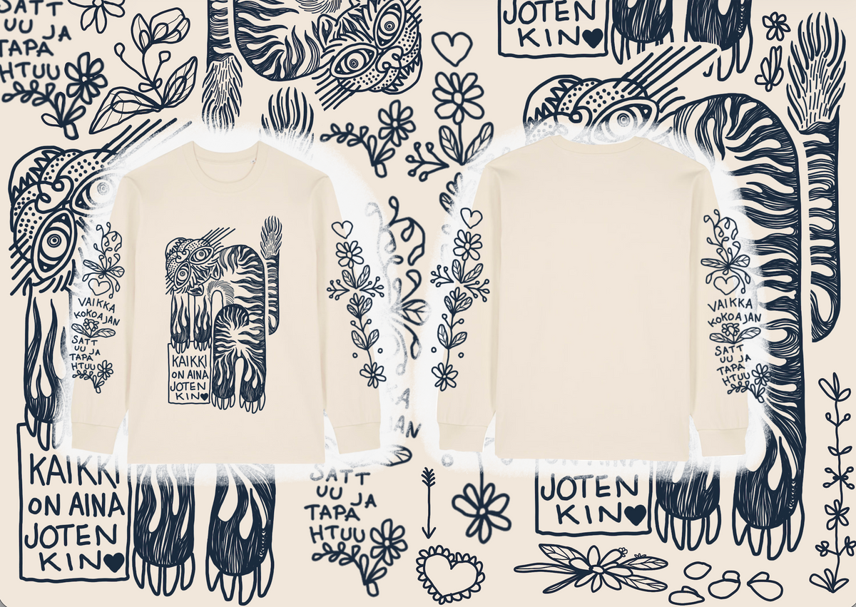 Kaikki on aina jotenkin 2.0 - unisex long sleeve