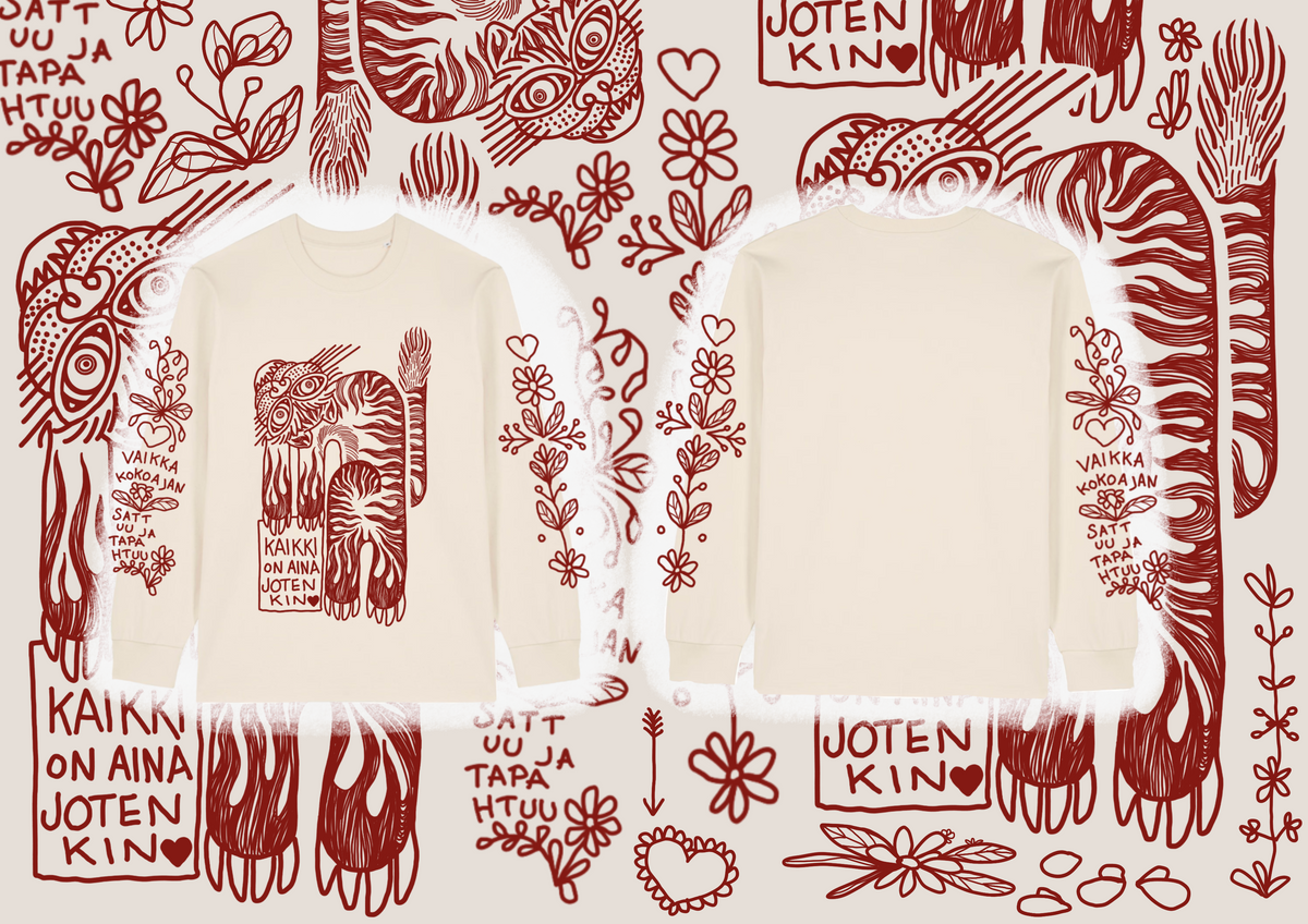 Kaikki on aina jotenkin 2.0 - unisex long sleeve